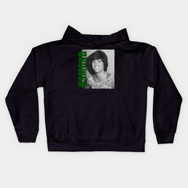 Donny Osmond - New Retro Aesthetic Fan Art Kids Hoodie by FREEDOM FIGHTER PROD